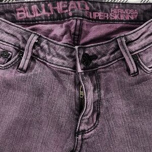 Purple Jean Pants